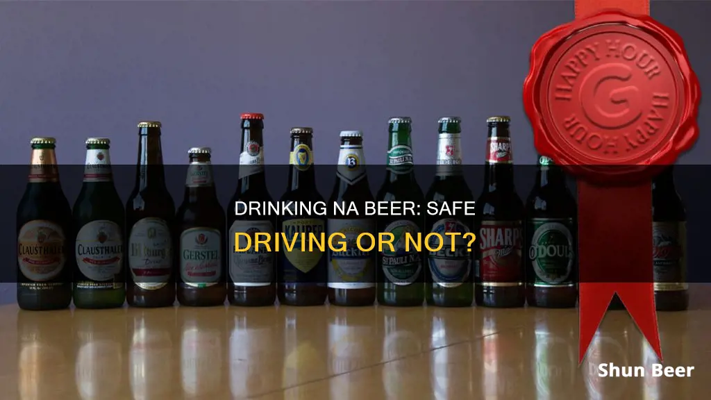 can you drink a na beer and drive