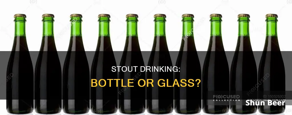 can you drink a stout from a beer bottle