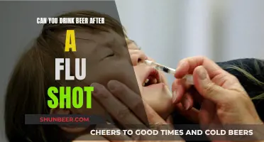 Flu Shot and Beer: Is It Safe to Drink?