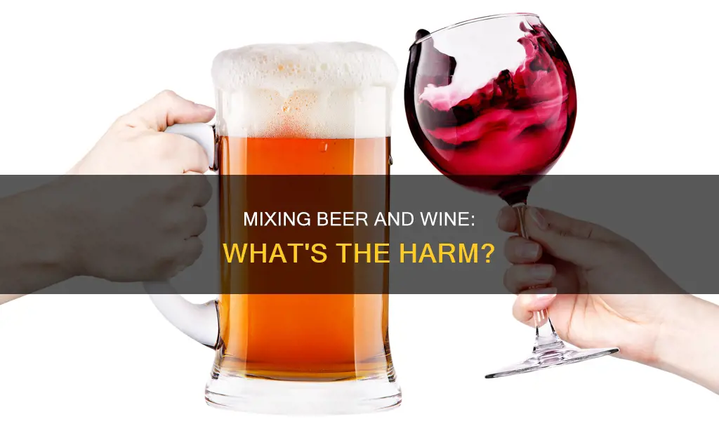 can you drink beer after a glass of wine