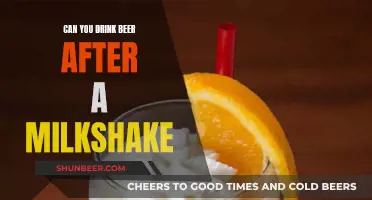 Beer and Milkshakes: Mixing Drinks, Safe or Not?