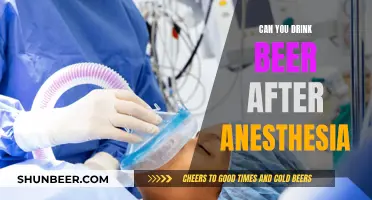 Anesthesia and Alcohol: Safe to Drink Beer Post-Procedure?