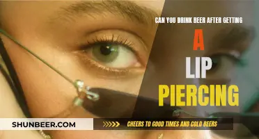 Lip Piercing and Beer: What You Need to Know