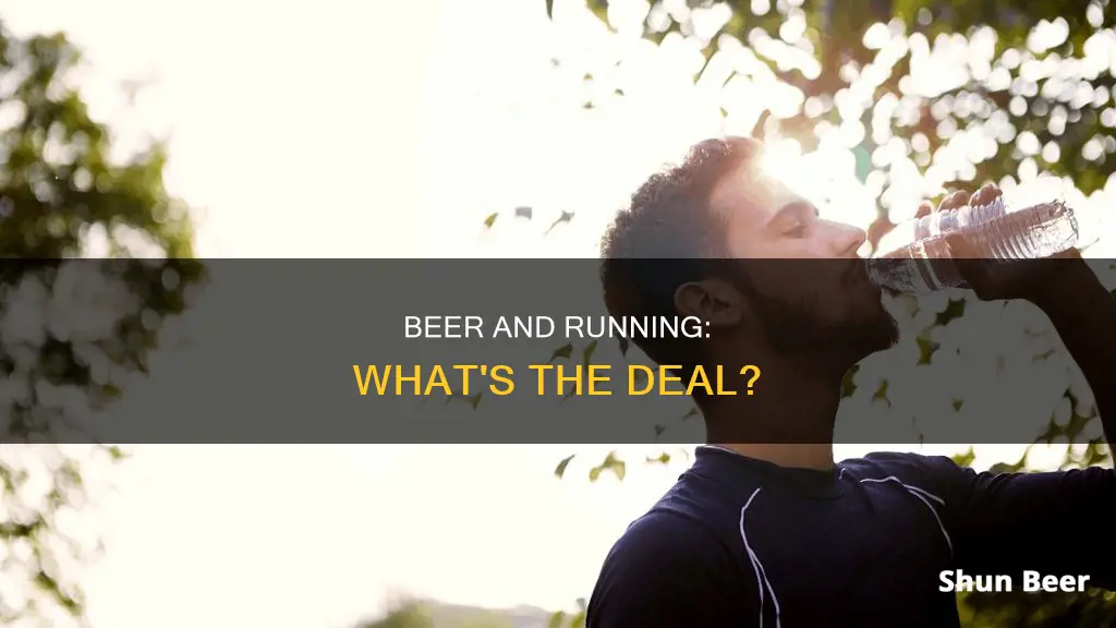 can you drink beer after running