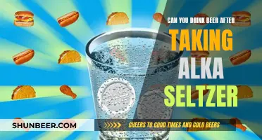 Alka-Seltzer and Beer: A Safe Mix?