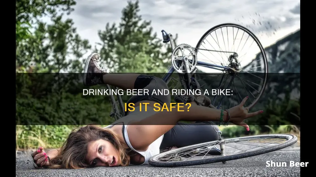 can you drink beer and ride a bike