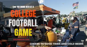 Beer and College Football: A Match Made in Heaven?