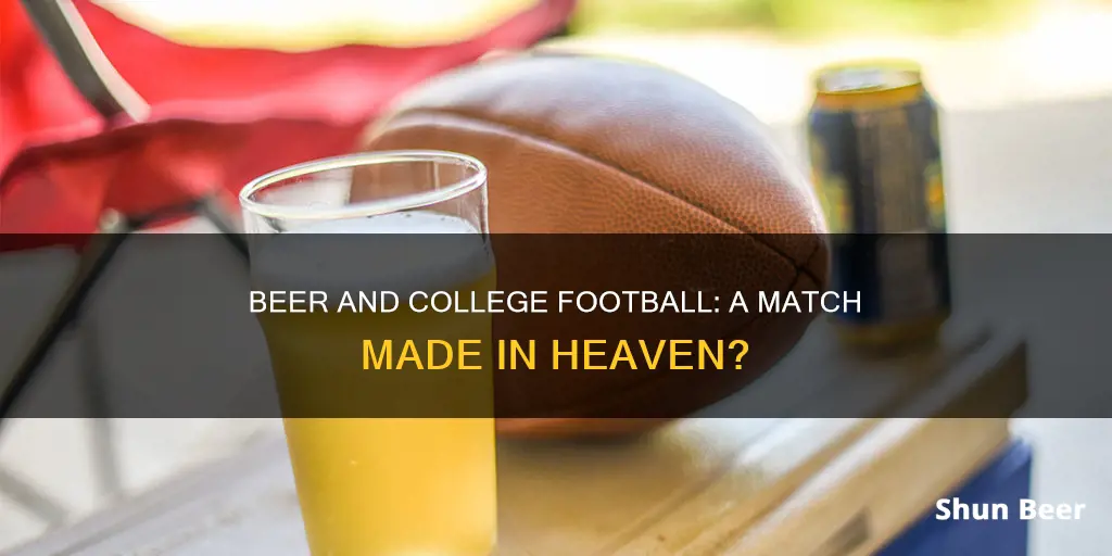 can you drink beer at a college football game