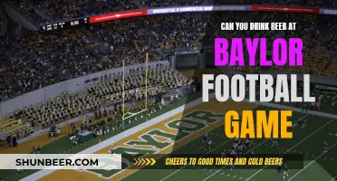 Baylor Football: Beer Drinking Allowed?