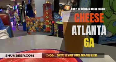 Beer and Fun: Chuck E. Cheese, Atlanta Style!