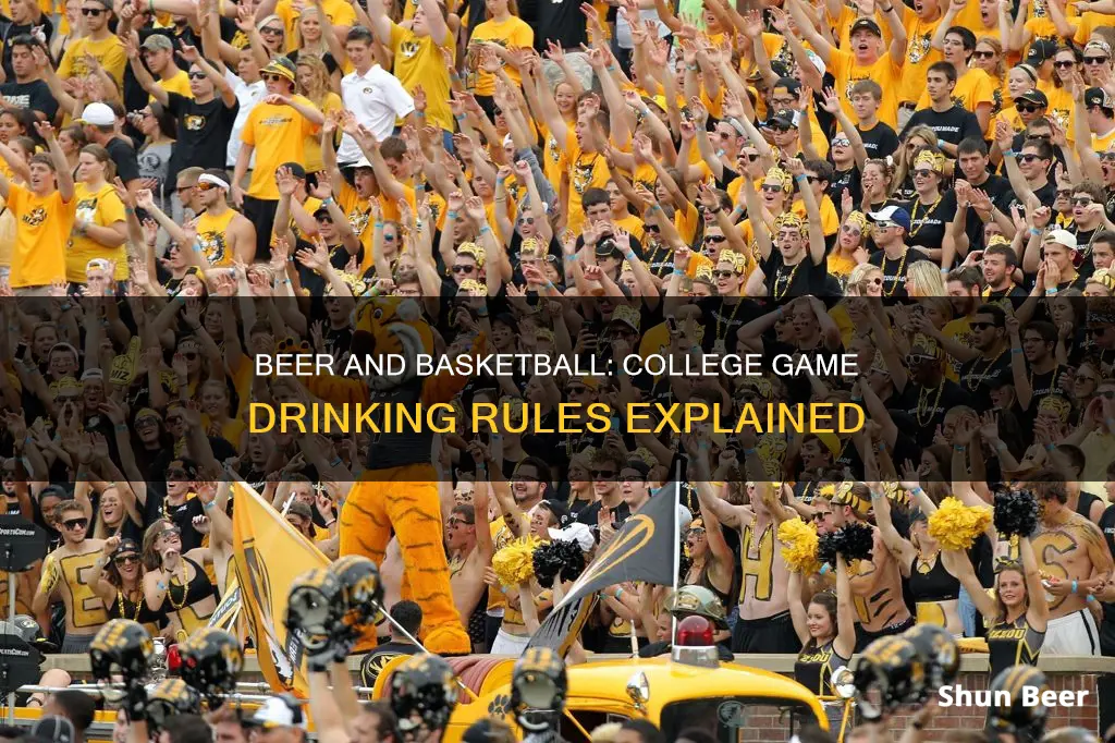 can you drink beer at college basketball games