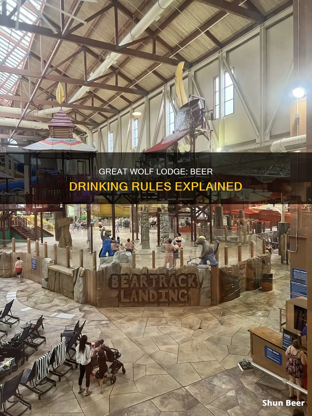 can you drink beer at great wolf lodge