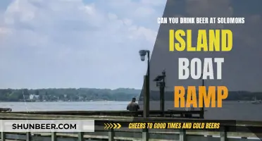 Drinking Beer at Solomon's Island Boat Ramp: Is it Allowed?