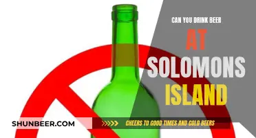 Drinking Beer at Solomon's Island: Is it Allowed?