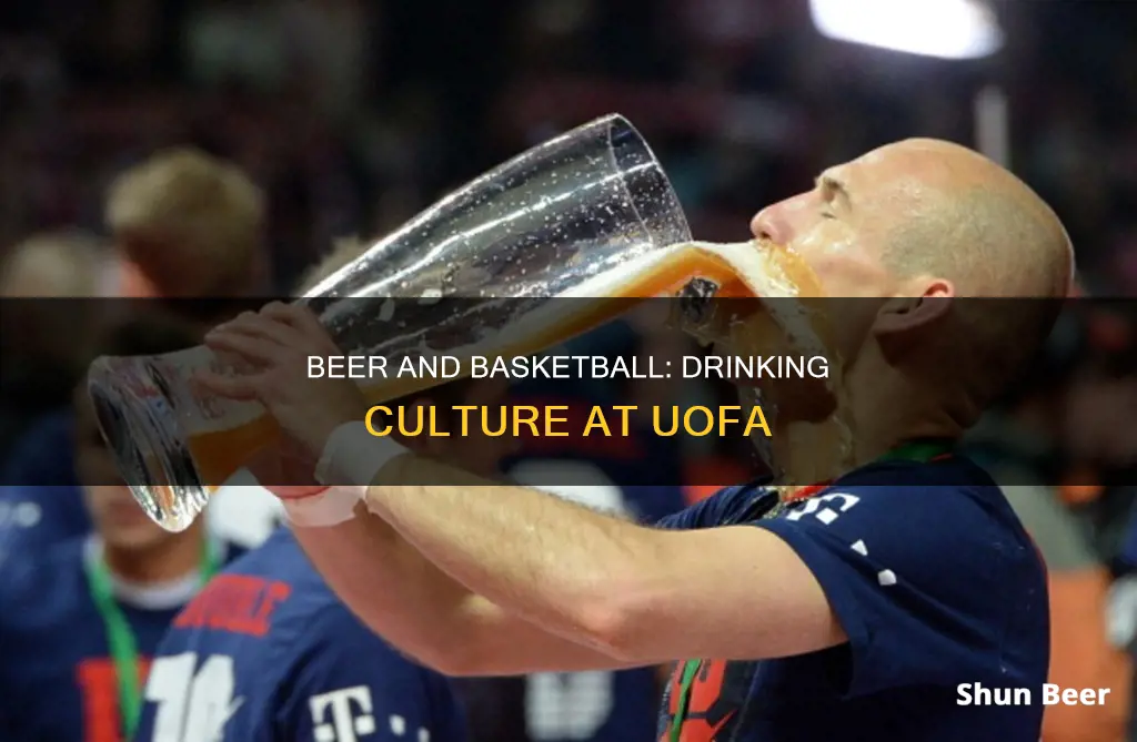 can you drink beer at the uofa basketball