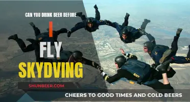 Skydiving Soon? Pre-Flight Beer: Yay or Nay?