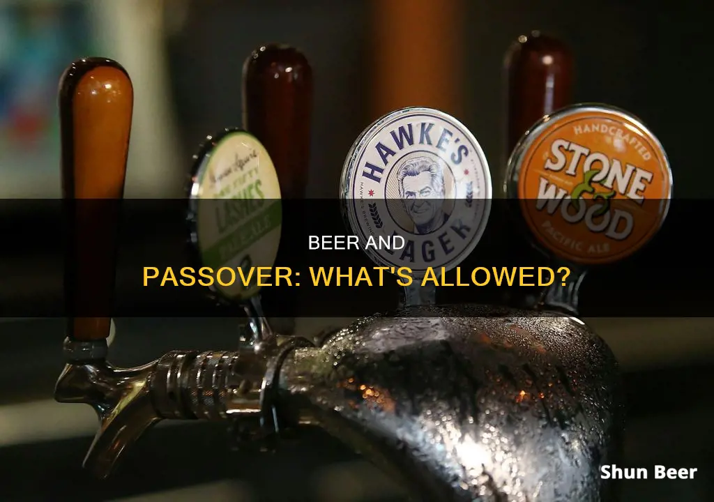 can you drink beer for passover