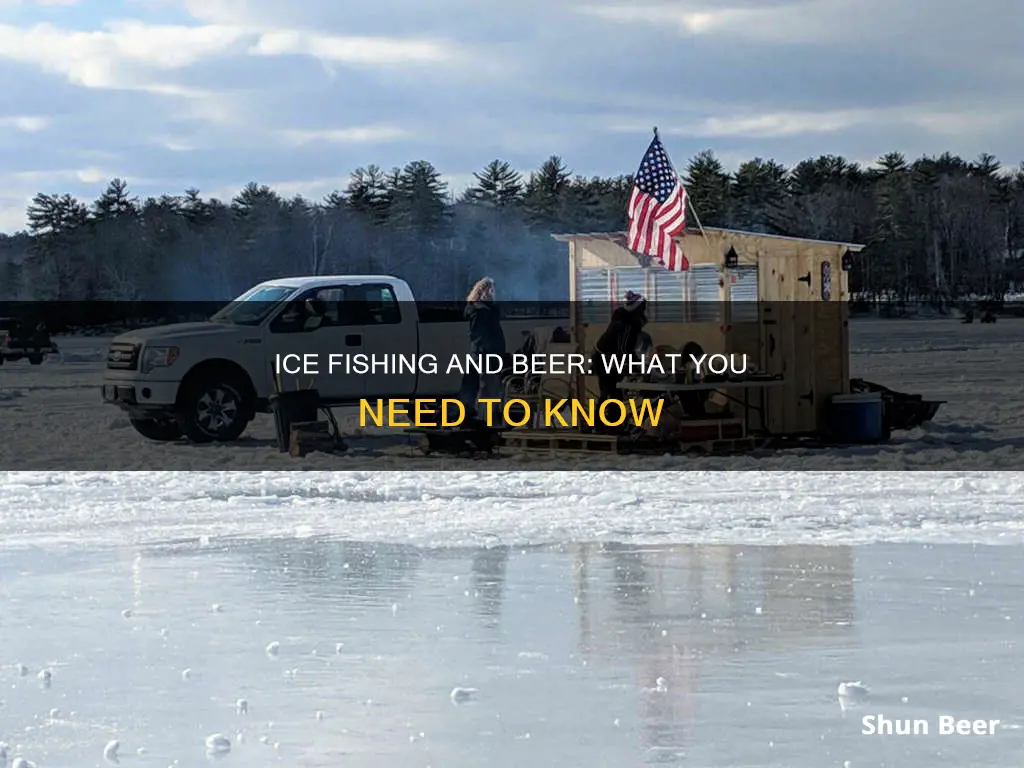 can you drink beer ice fishing