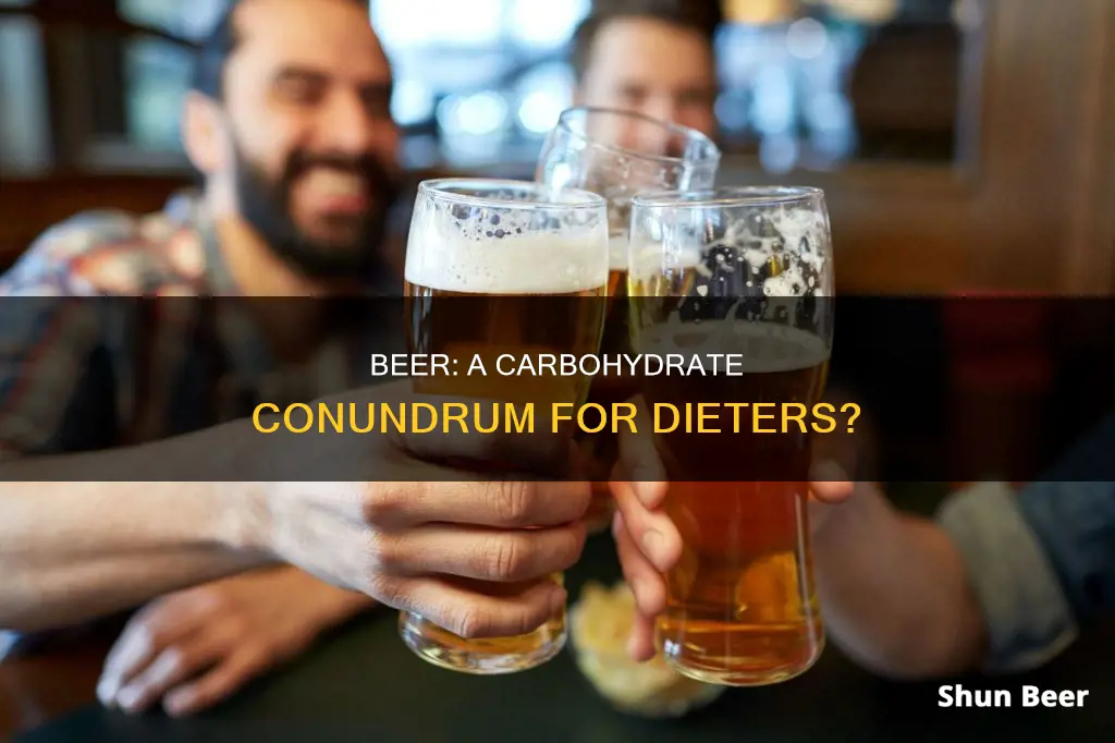 can you drink beer if it is the only carbohydrate