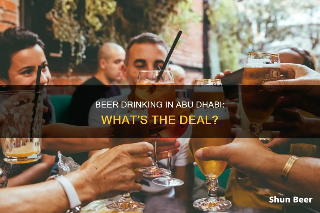 can you drink beer in abu dhabi