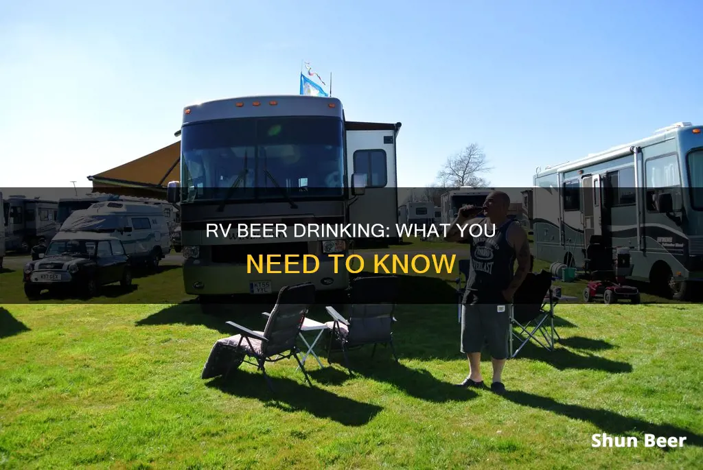 can you drink beer in an rv