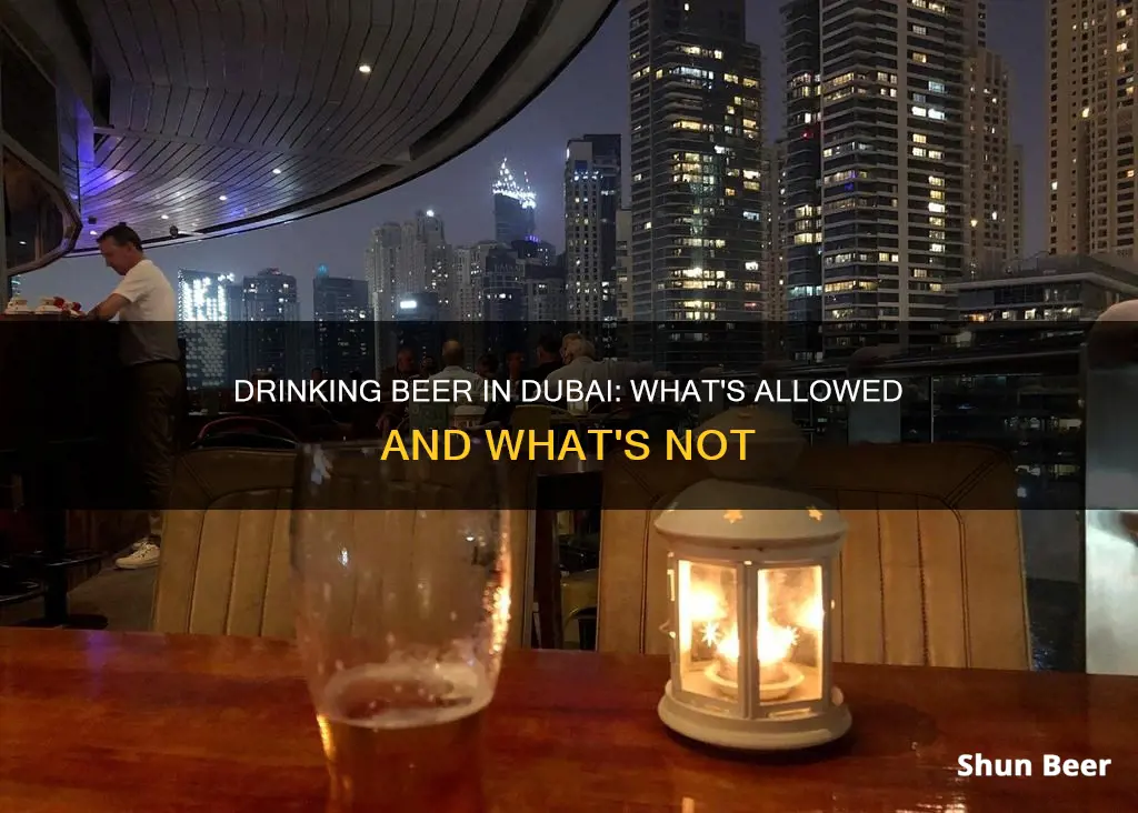 can you drink beer in dubai