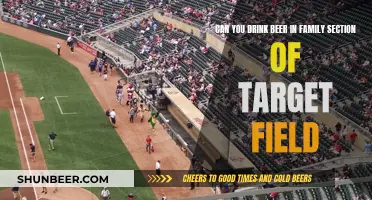 Beer Drinking at Target Field: Family Section Rules