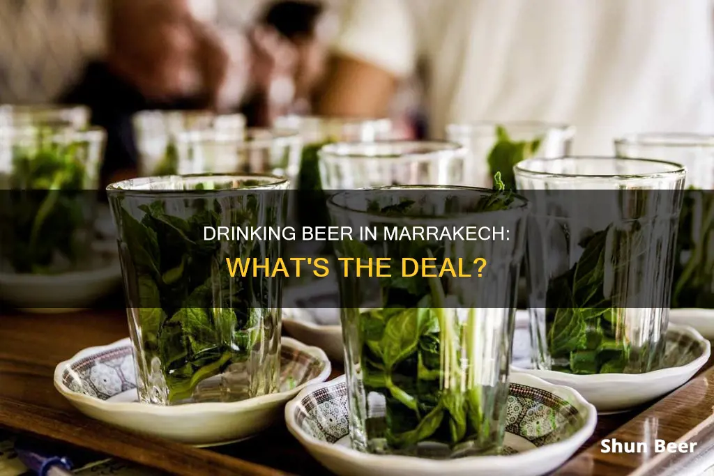 can you drink beer in marrakech