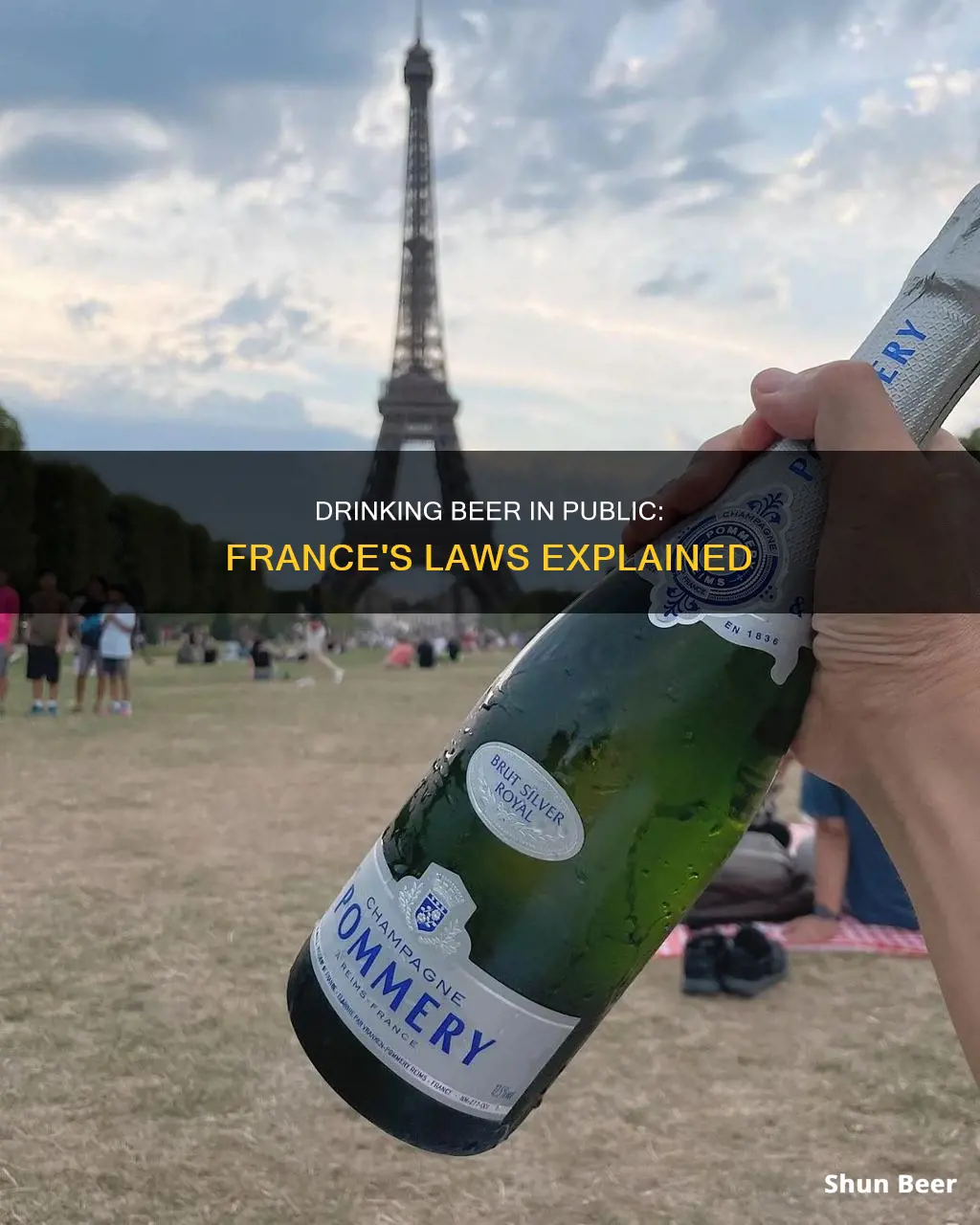 can you drink beer in public in france