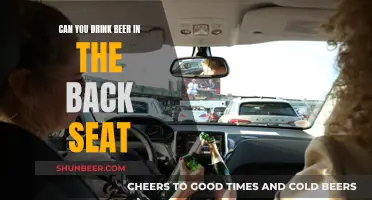 Drinking Beer in the Back Seat: What's the Law?