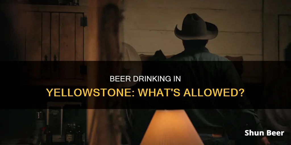 can you drink beer in yellowstone