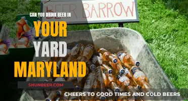 Maryland Beer Laws: Drinking in Your Yard