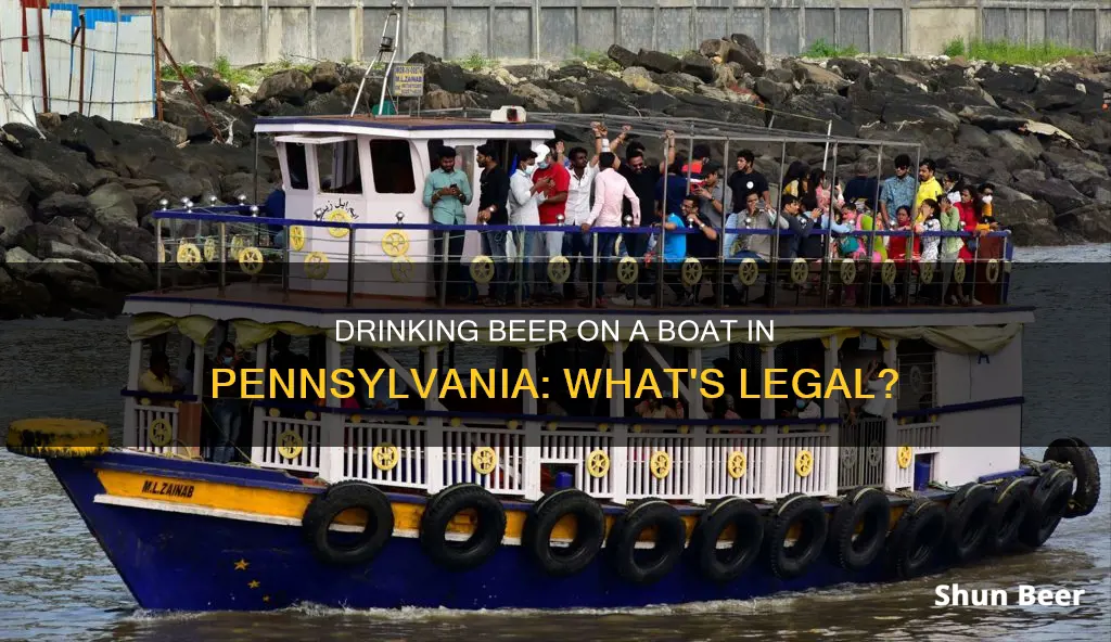 can you drink beer on a boat in pa