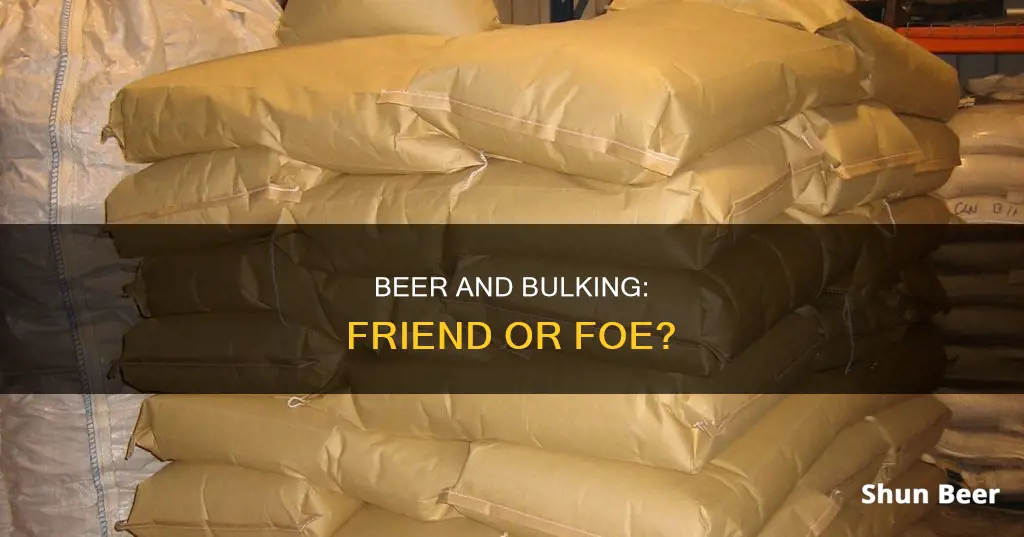 can you drink beer on a bulk