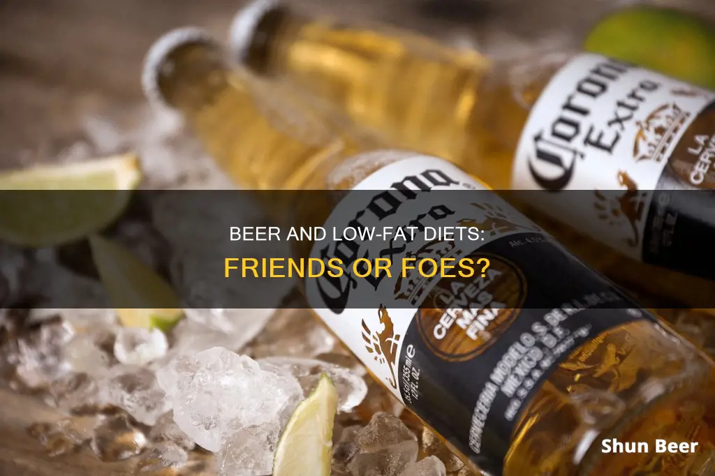 can you drink beer on a low fat diet