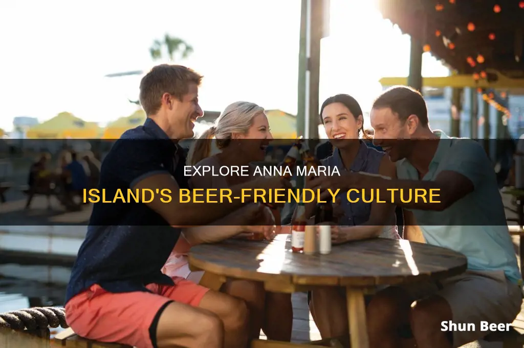 can you drink beer on anna maria island