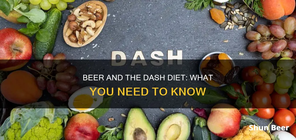 can you drink beer on dash diet