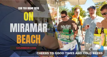 Drinking Beer on Miramar Beach: What's Allowed?