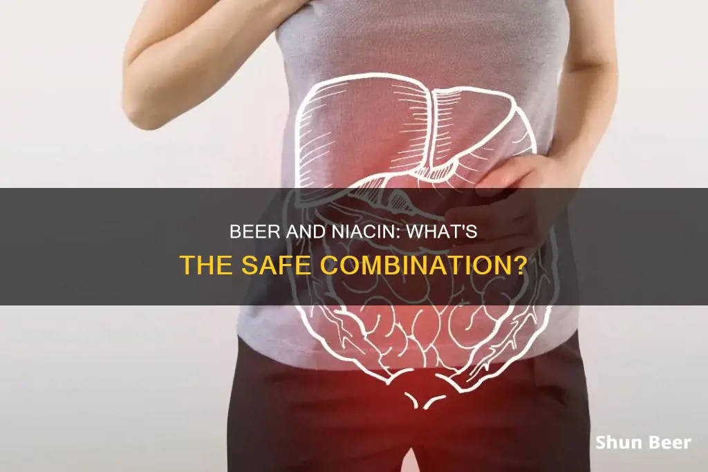 can you drink beer on niacin