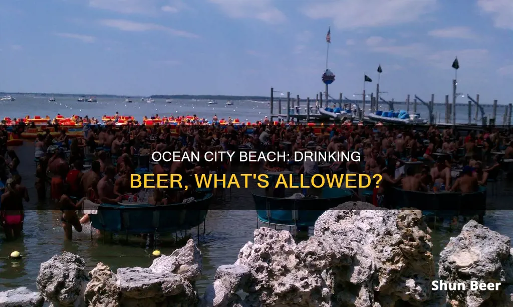 can you drink beer on ocean city beach