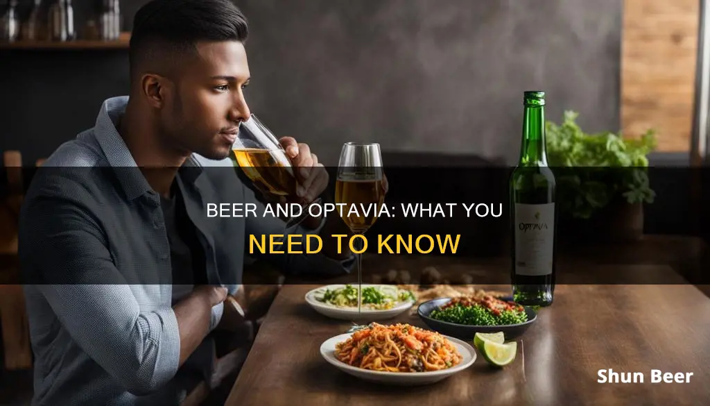 can you drink beer on optavia