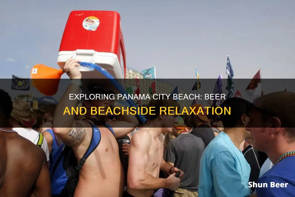 can you drink beer on panama city beach