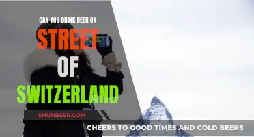 Drinking Beer on Swiss Streets: What's Allowed?