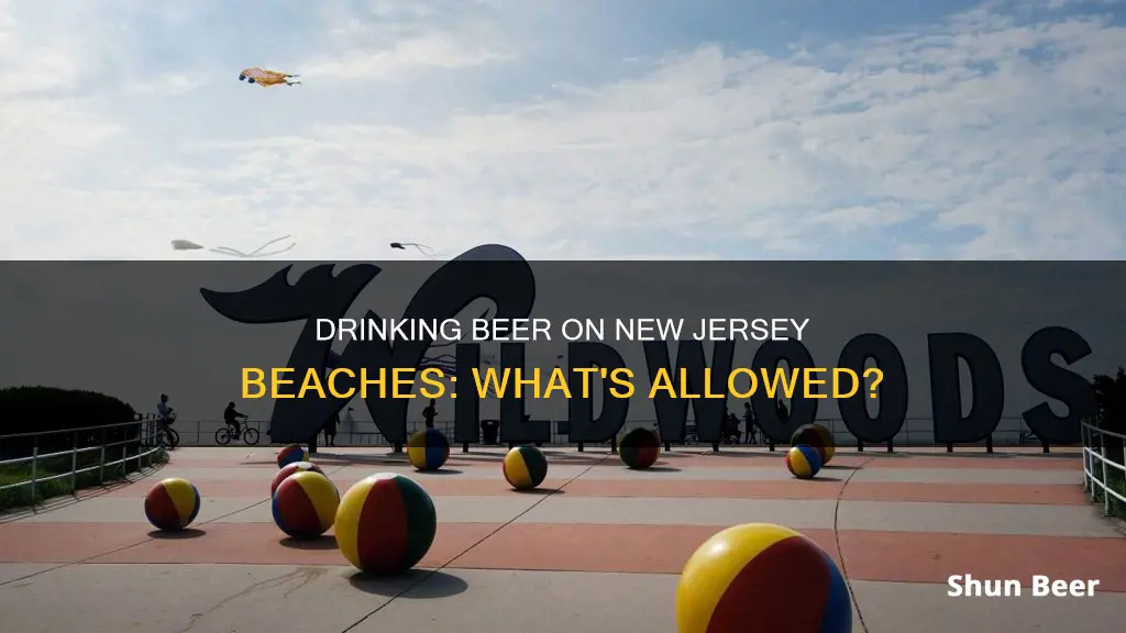 can you drink beer on the beach in nj