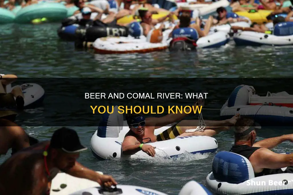 can you drink beer on the comal river