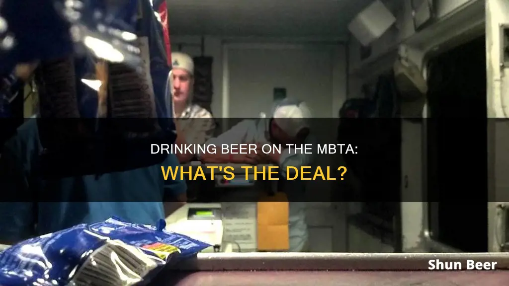 can you drink beer on the mbta