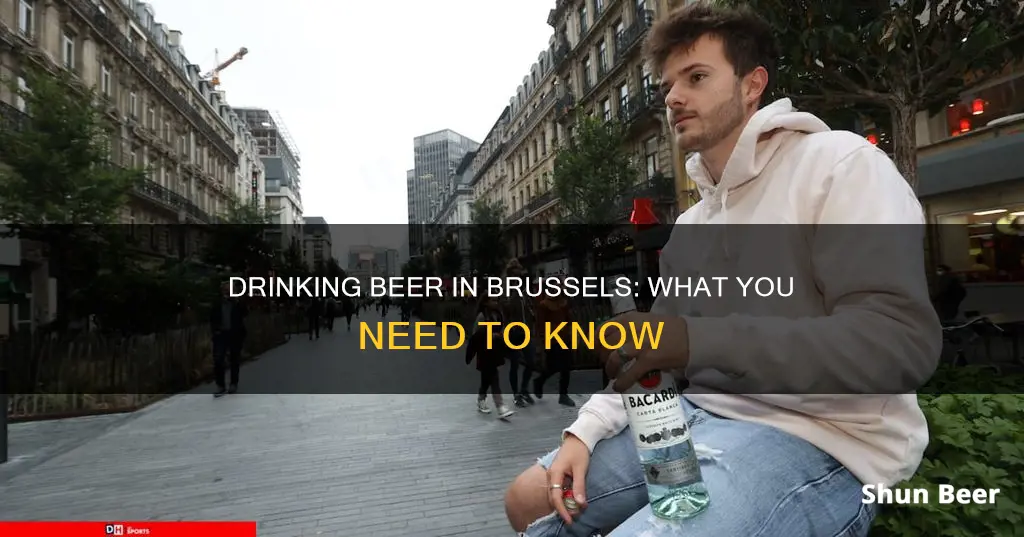 can you drink beer on the street in brussels