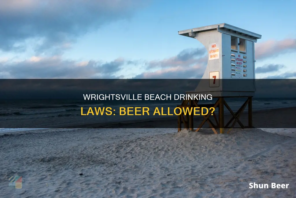 can you drink beer on wrightsville beach