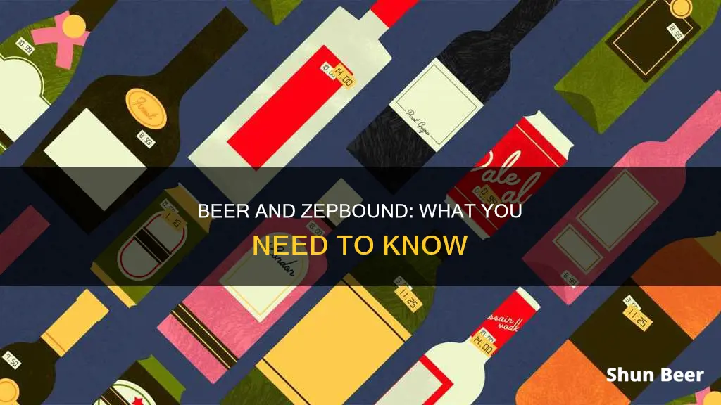 can you drink beer on zepbound