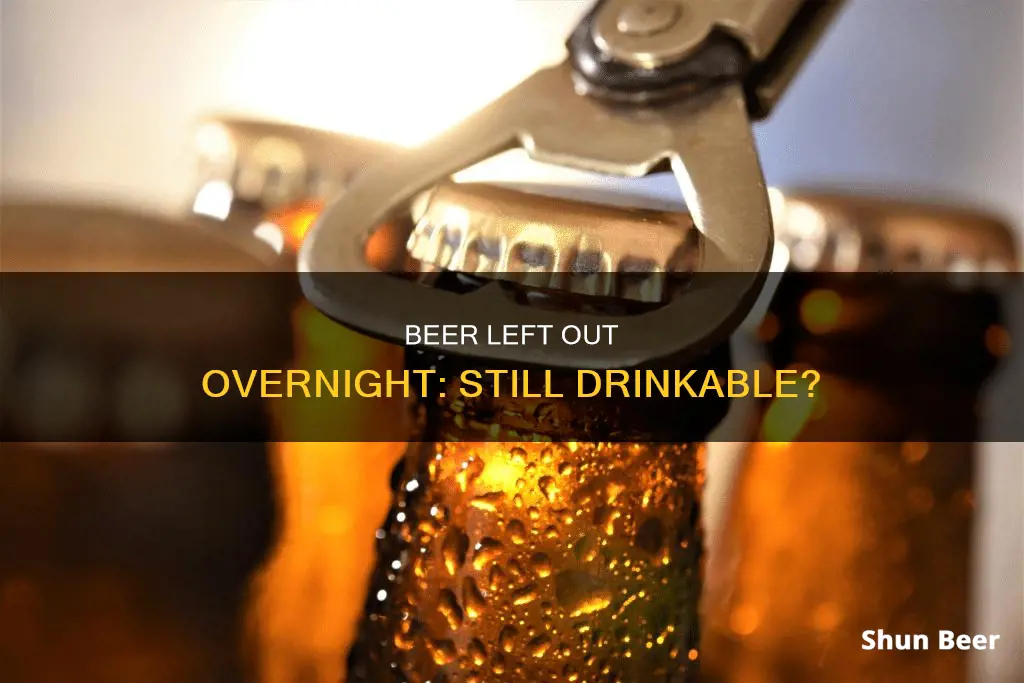 can you drink beer that sat out overnight